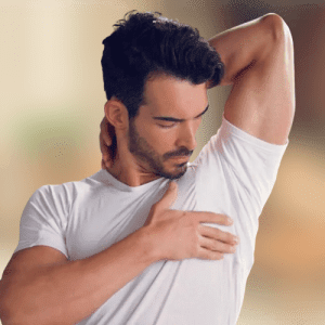 Mens Sweatproof V-Neck Premium Cotton T Shirt